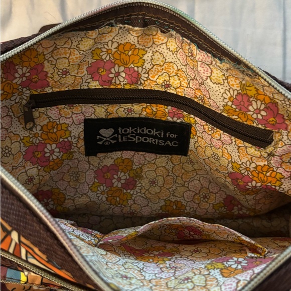 Vintage Rare TokiDoki LeSportsac Messenger Crossbody Bag Quality Condition - Picture 5 of 7